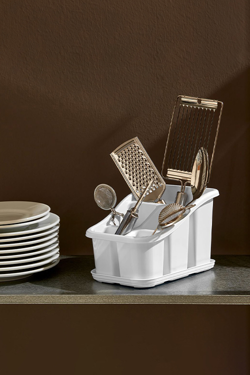 Step Cutlery Drainer
