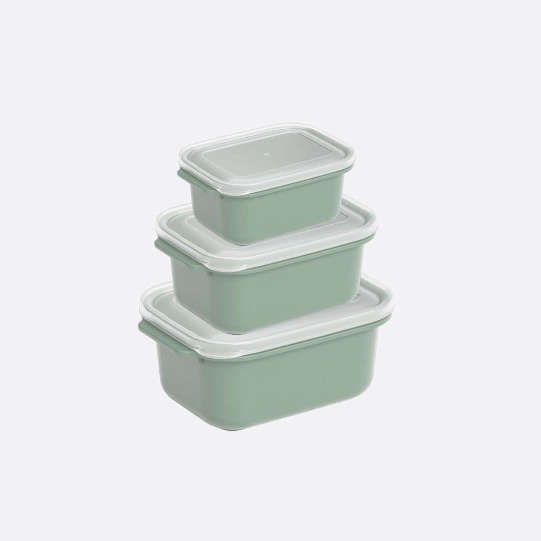 3 Parça Easy Keep Dikdörtgen Set ( 500 x 1000 x 2000 ml )