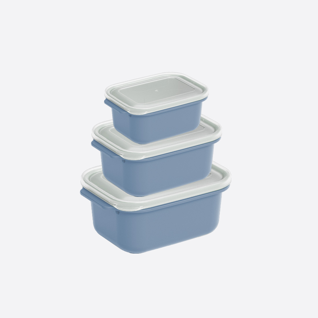 3 Pcs Easy Keep Rectangular Set ( 500 x 1000 x 2000 ml)