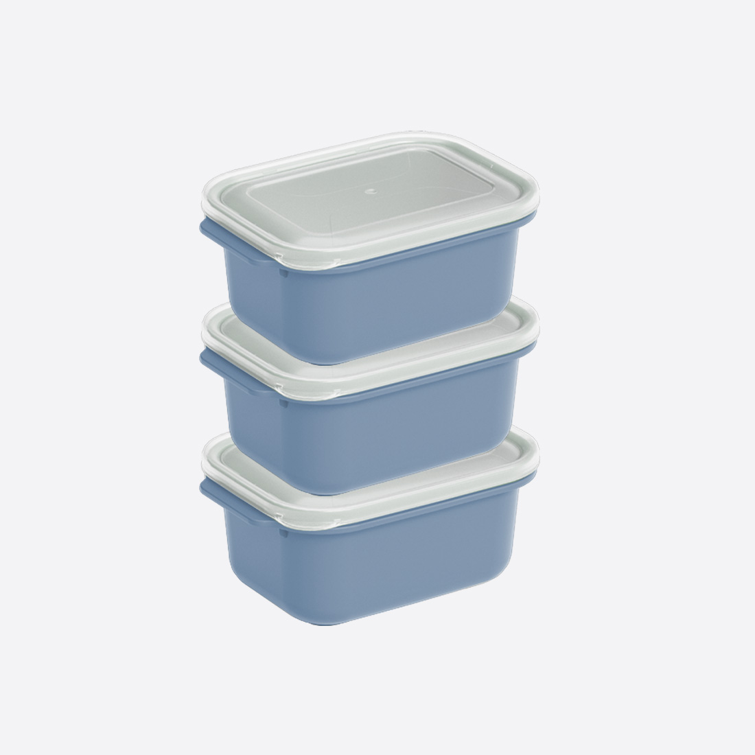 3 Pcs Easy Keep Rectangular Set (3 x 1000 ml)