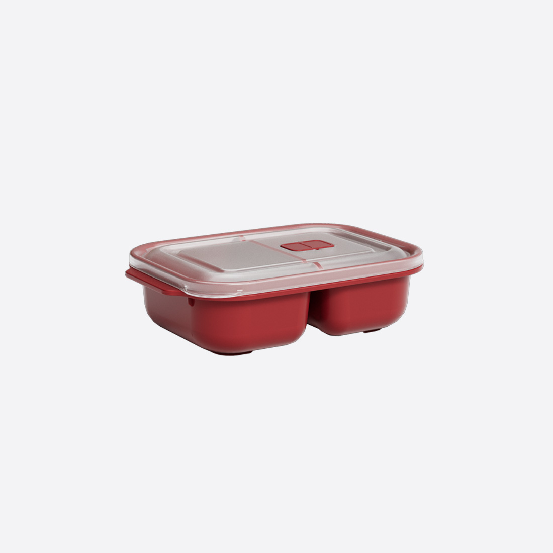 1200 ml İki Bölmeli Heat'n Go Mikrodalga Saklama Kabı