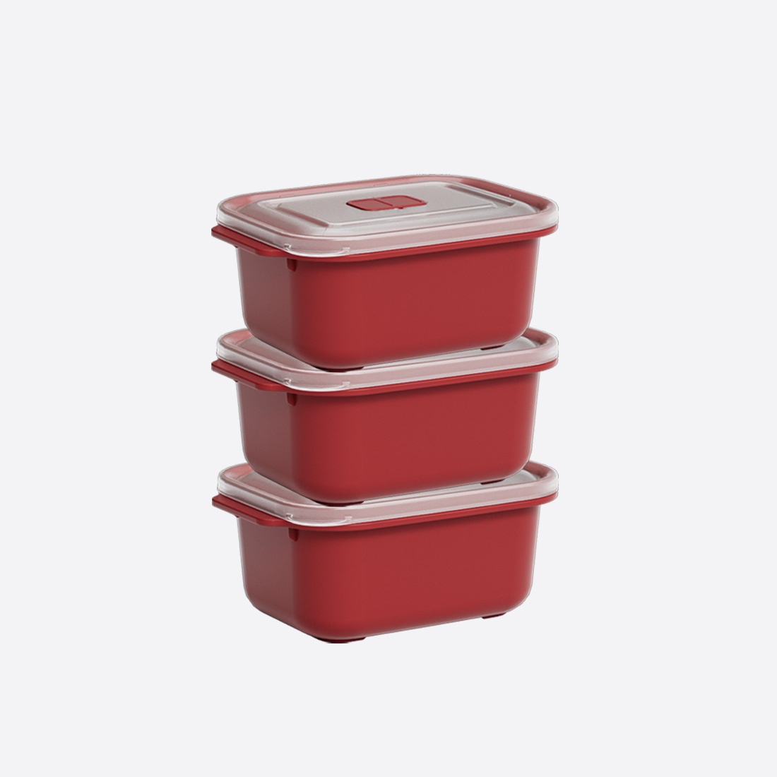 3 Parça Heat'n Go Dikdörtgen Set ( 3 x 2000 ml )
