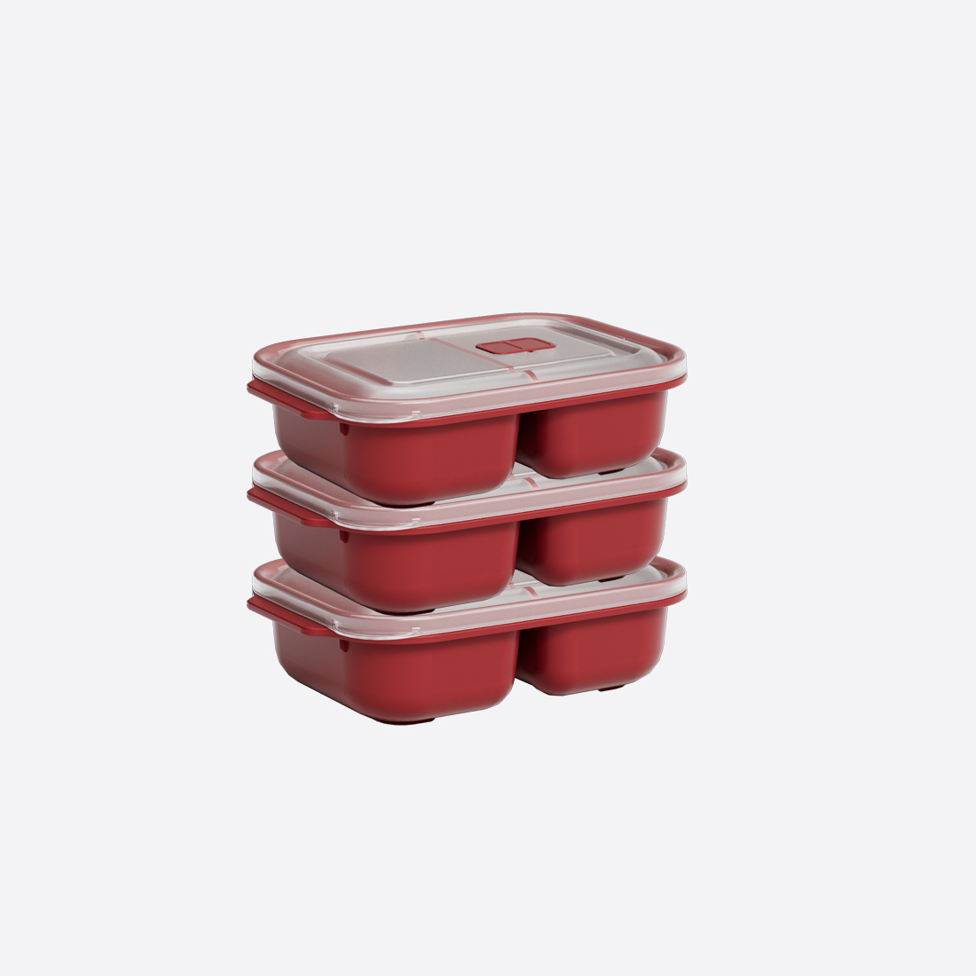 3 Parça Heat'n Go Dikdörtgen Set ( 3 x 1200 ml )